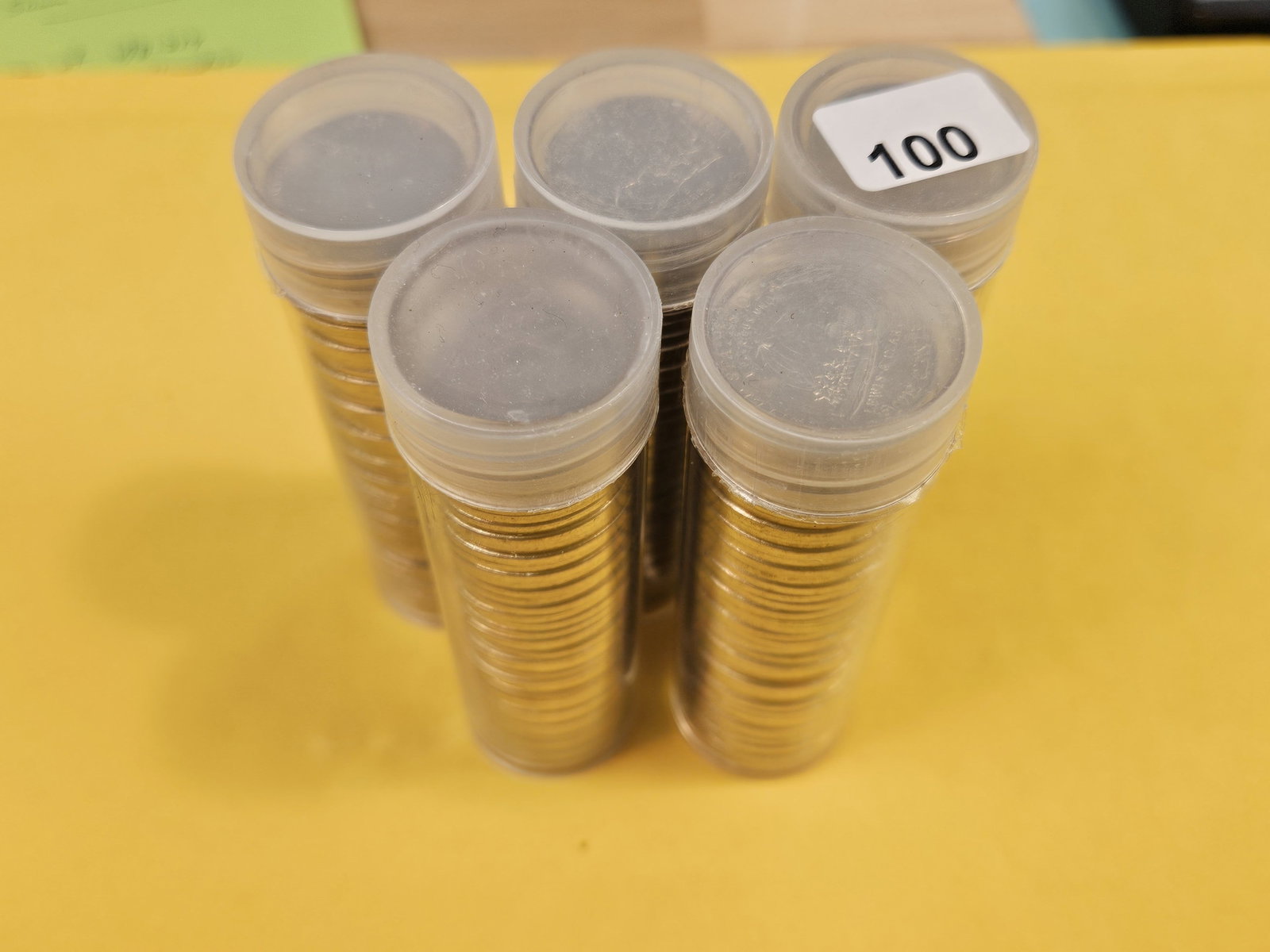 Five roll of Brilliant Uncirculated Jefferson Nickels - 2