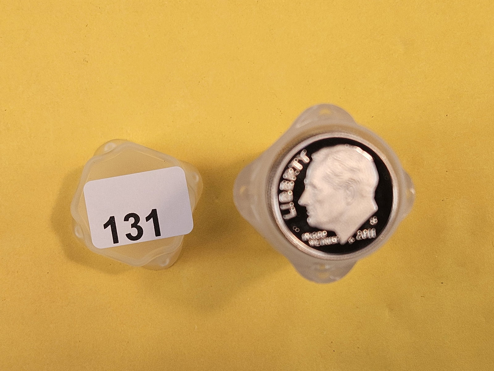 Full roll of Proof Roosevelt Dimes (1 of 2)