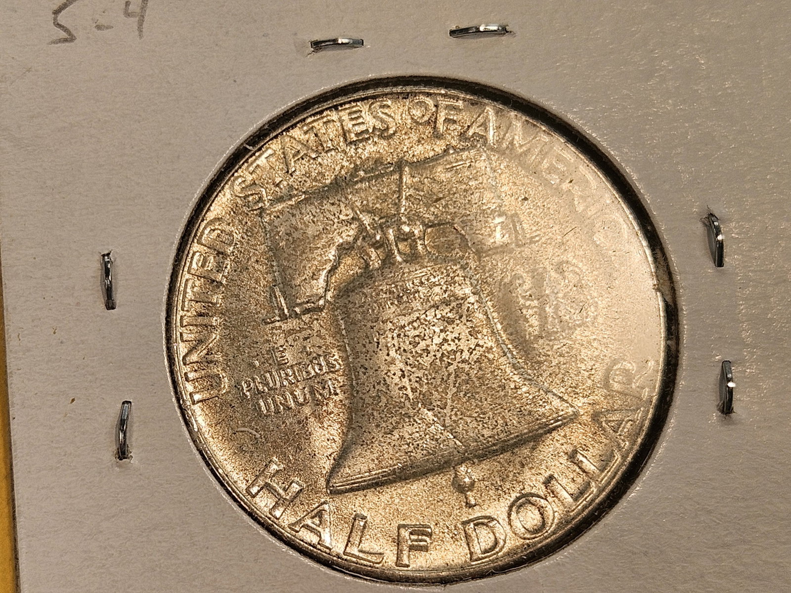 Choice Brilliant Uncirculated 1956 Franklin Half Dollar - 3