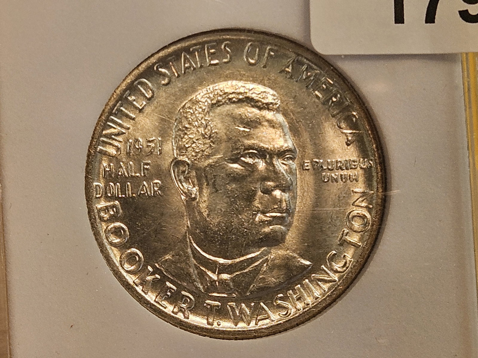 GEM Brilliant Uncirculated 1951 Commemorative silver Half Dollar - 4