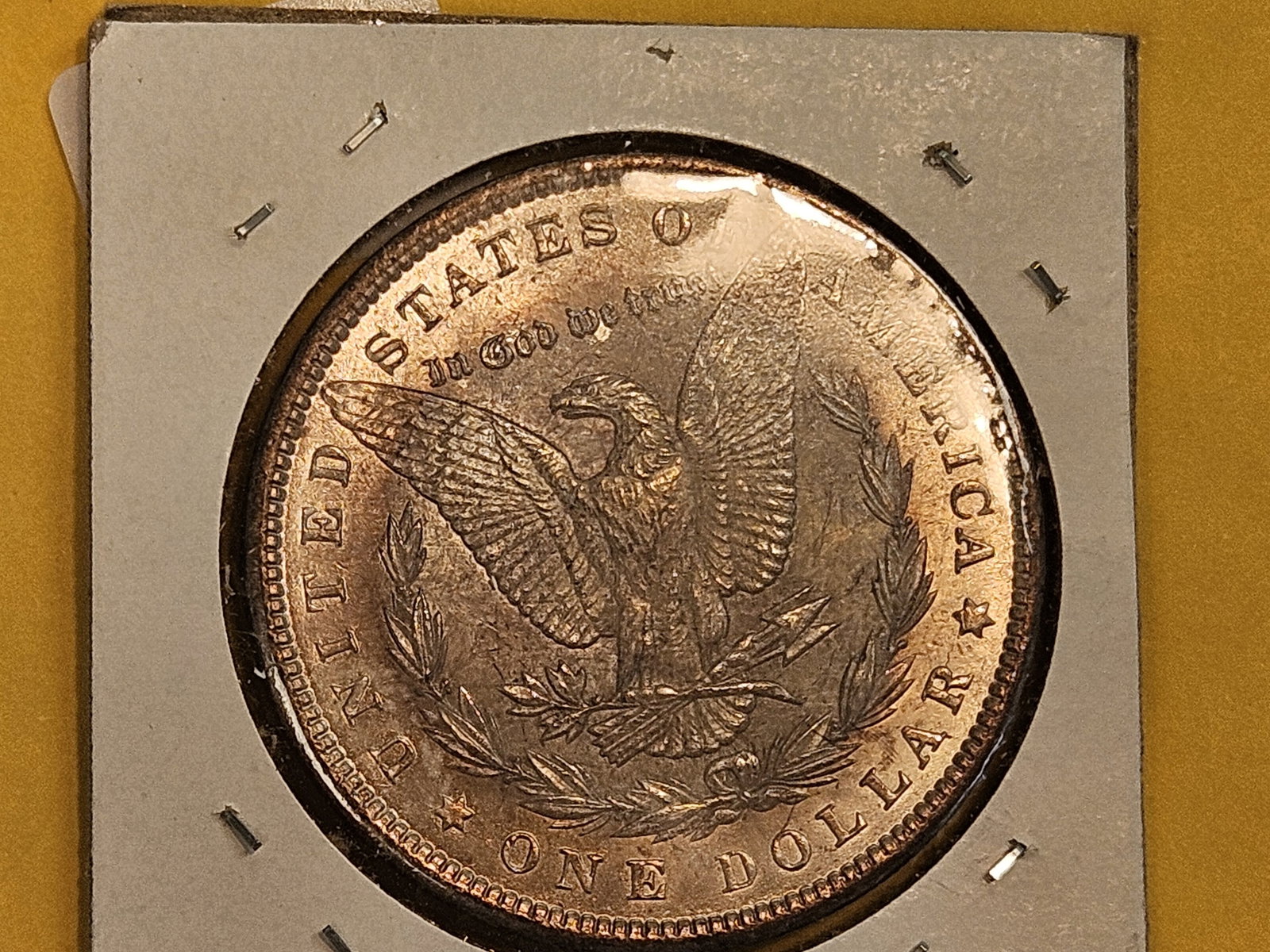 Brilliant Uncirculated Plus 1900 Morgan silver Dollar - 4