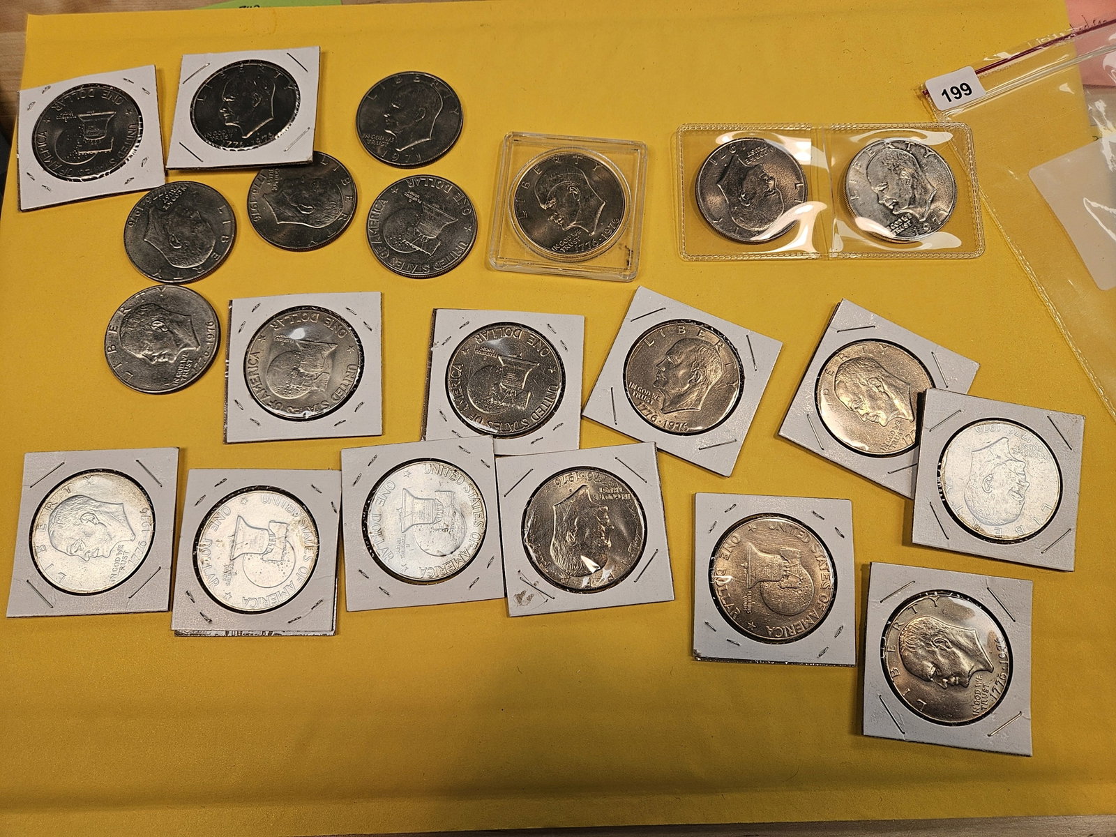Twenty mixed Eisenhower Dollars - 2