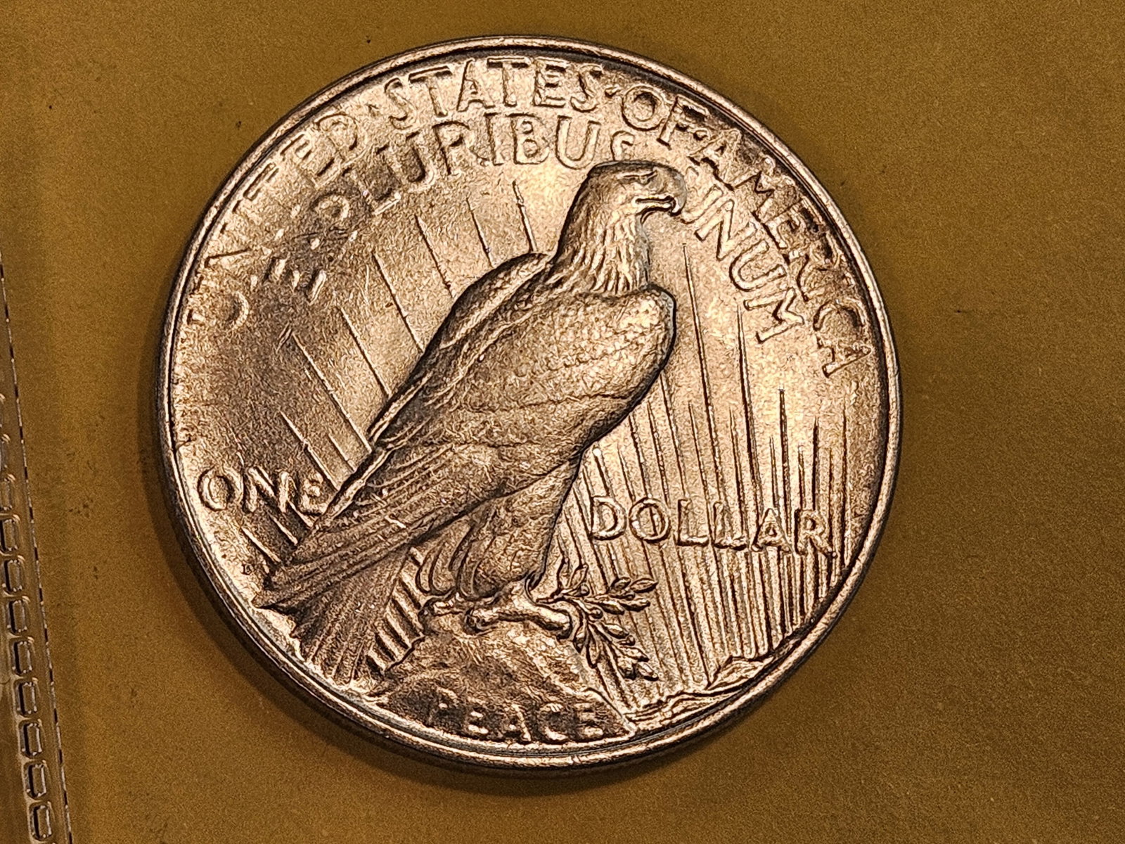 Brilliant Uncirculated plus 1922-D Peace Silver Dollar - 3