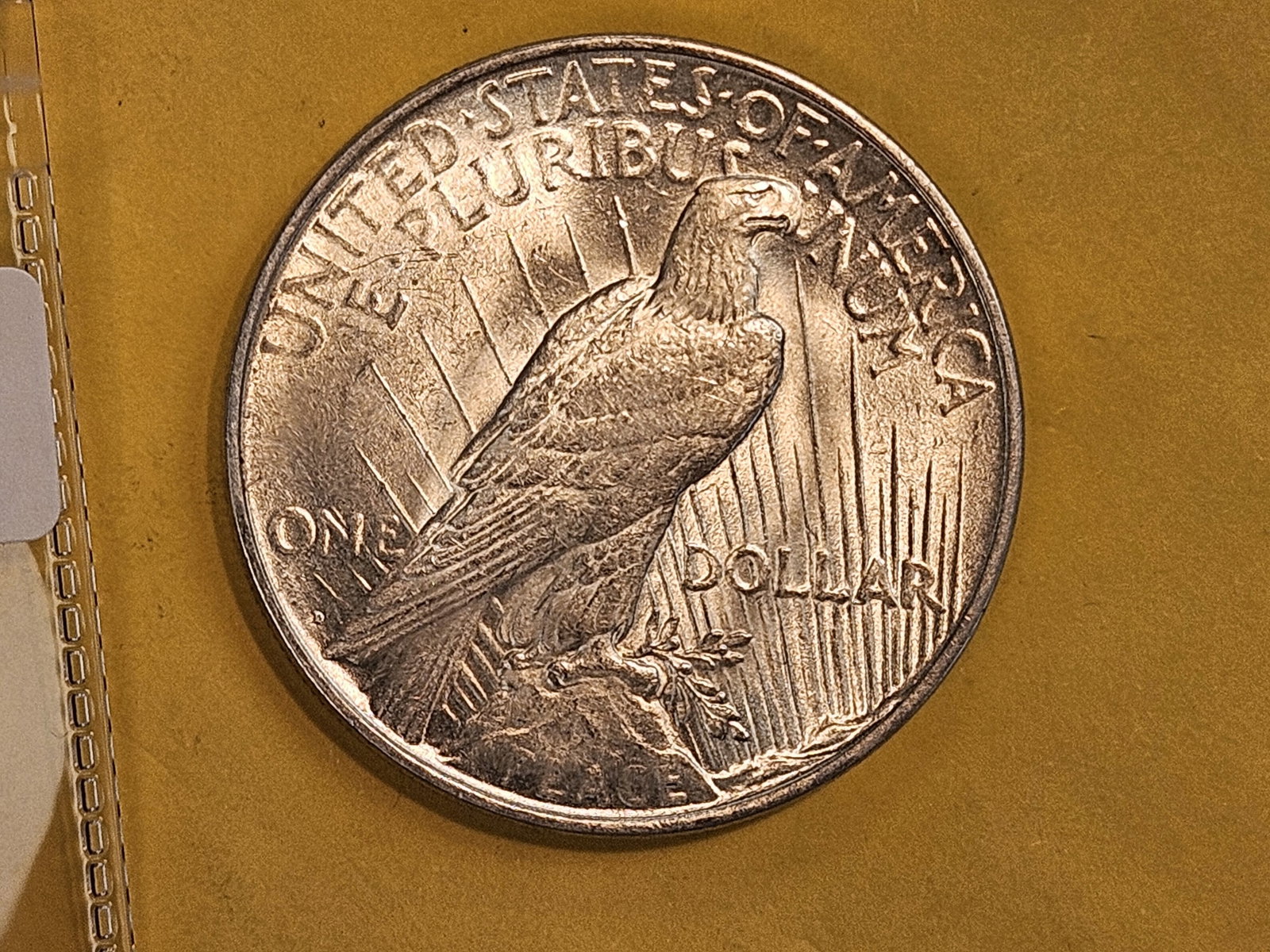 Brilliant Uncirculated plus 1922-D Peace Silver Dollar - 4