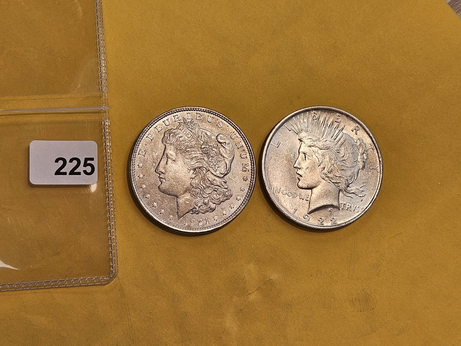 Two Brilliant Uncirculated Silver Dollars - 2