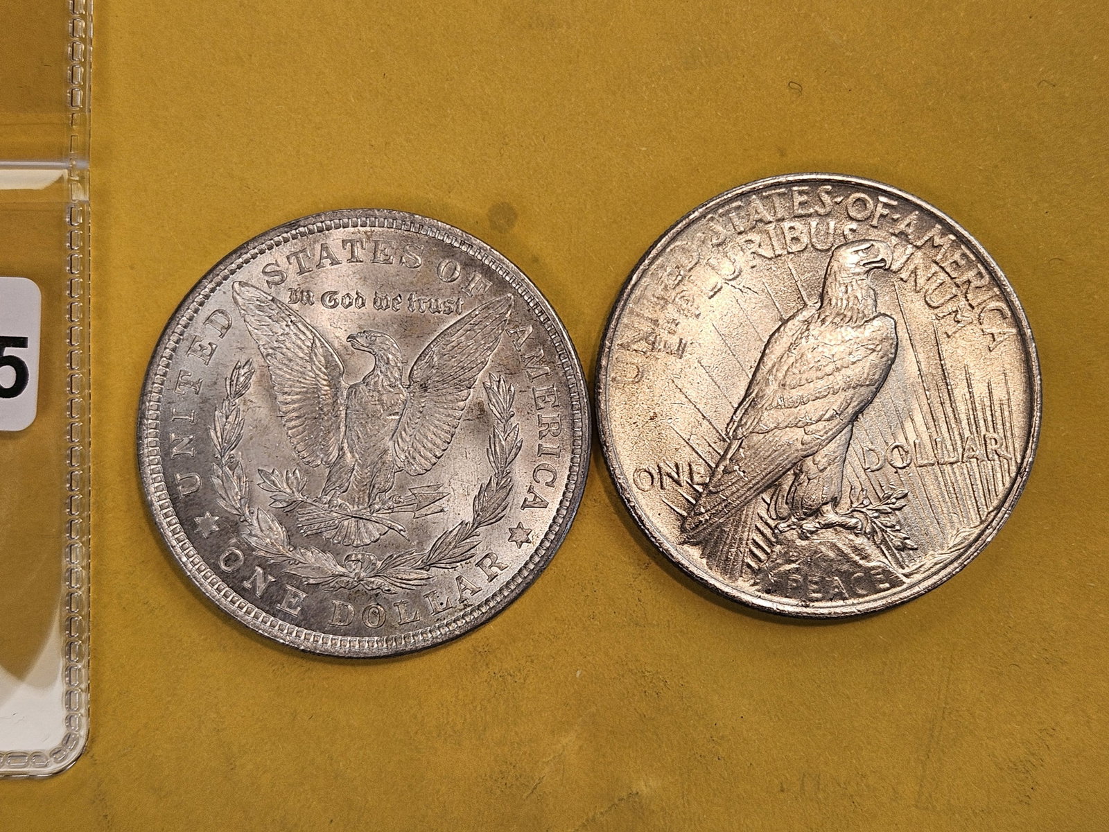 Two Brilliant Uncirculated Silver Dollars - 3