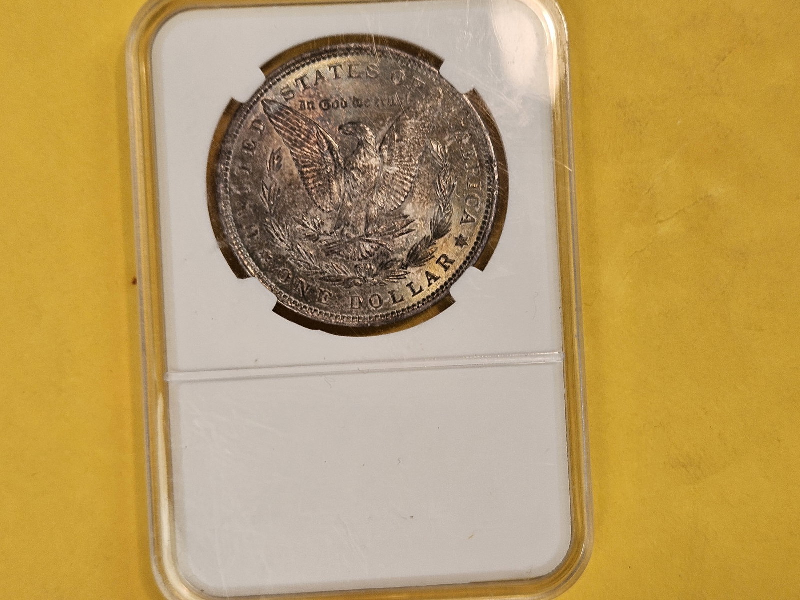 Choice Brilliant Uncirculated 1889 Morgan Silver Dollar - 5