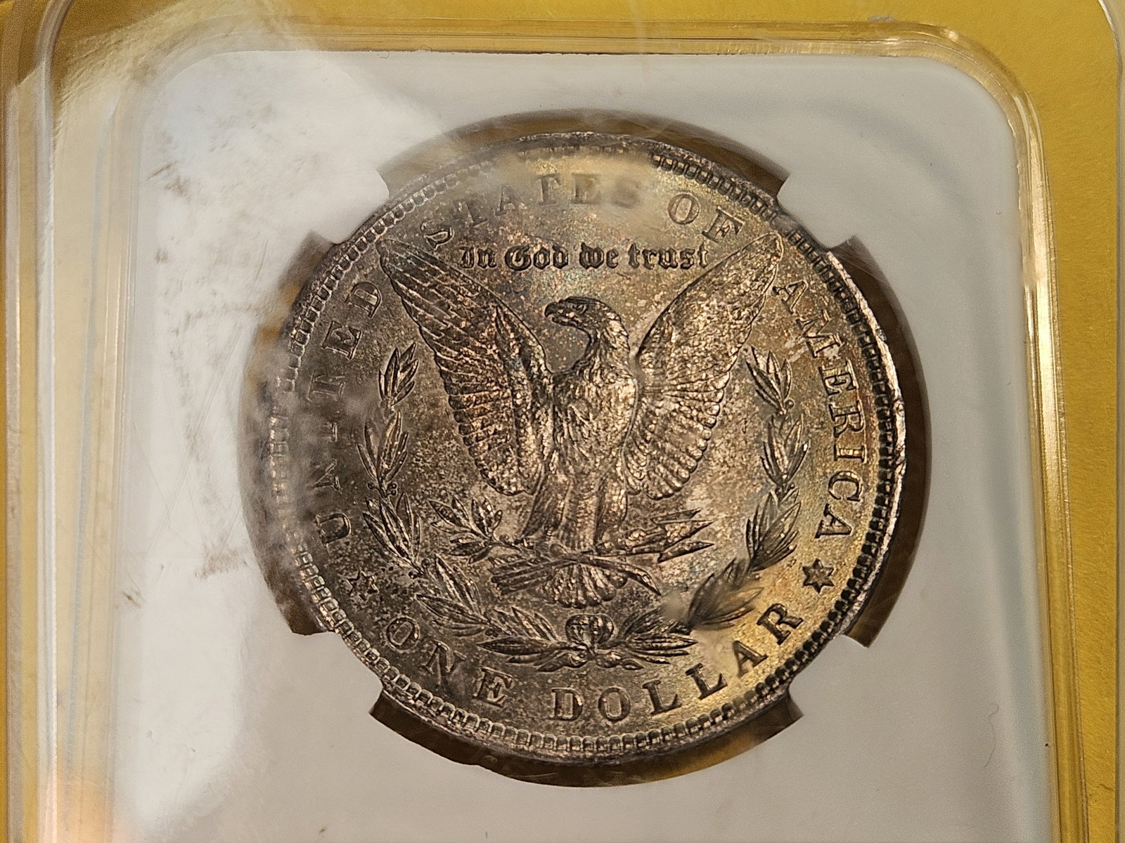 Choice Brilliant Uncirculated 1889 Morgan Silver Dollar - 8