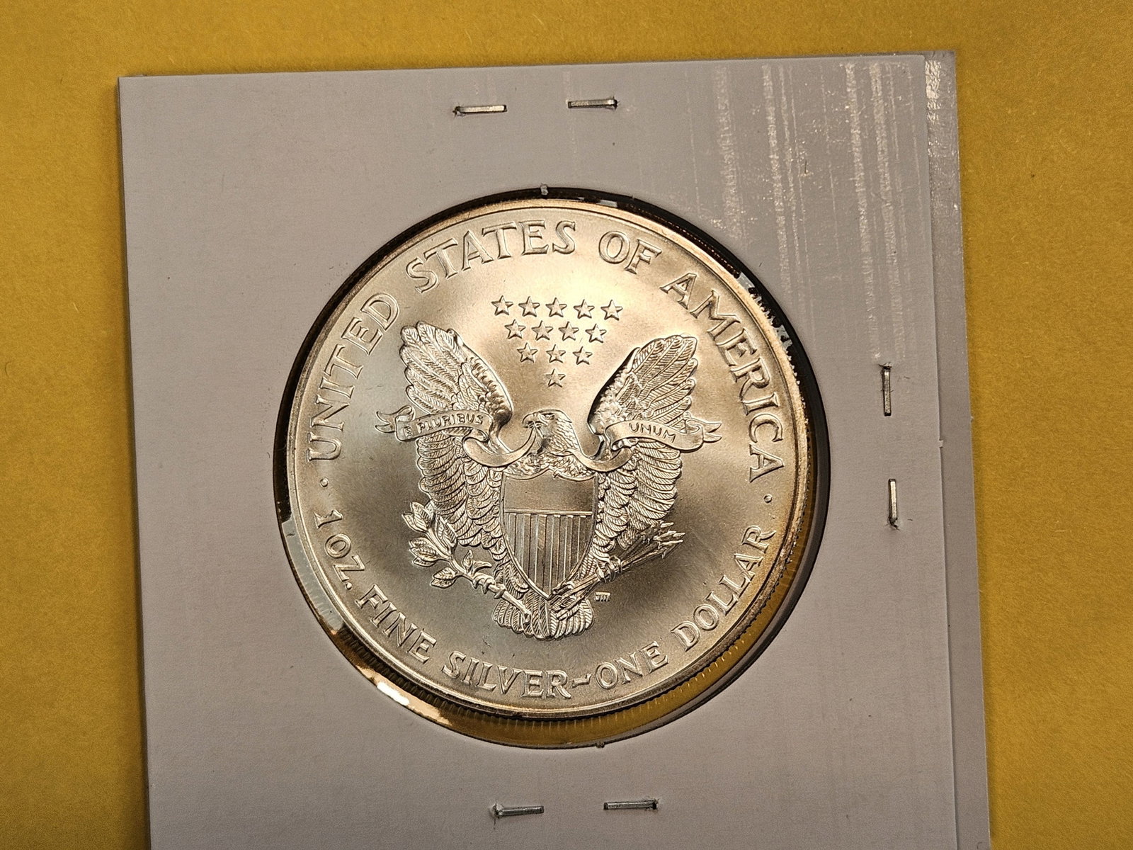 GEM Brilliant Uncirculated 2002 American Silver Eagle - 2
