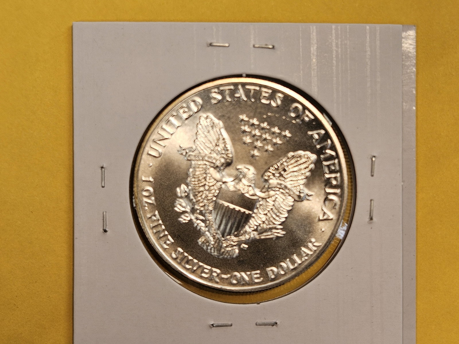 GEM Brilliant Uncirculated 1989 American Silver Eagle - 2