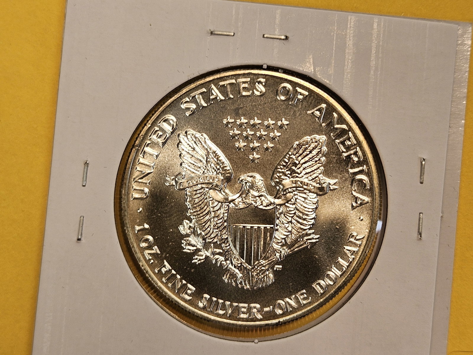 GEM Brilliant Uncirculated 1992 American Silver Eagle - 2