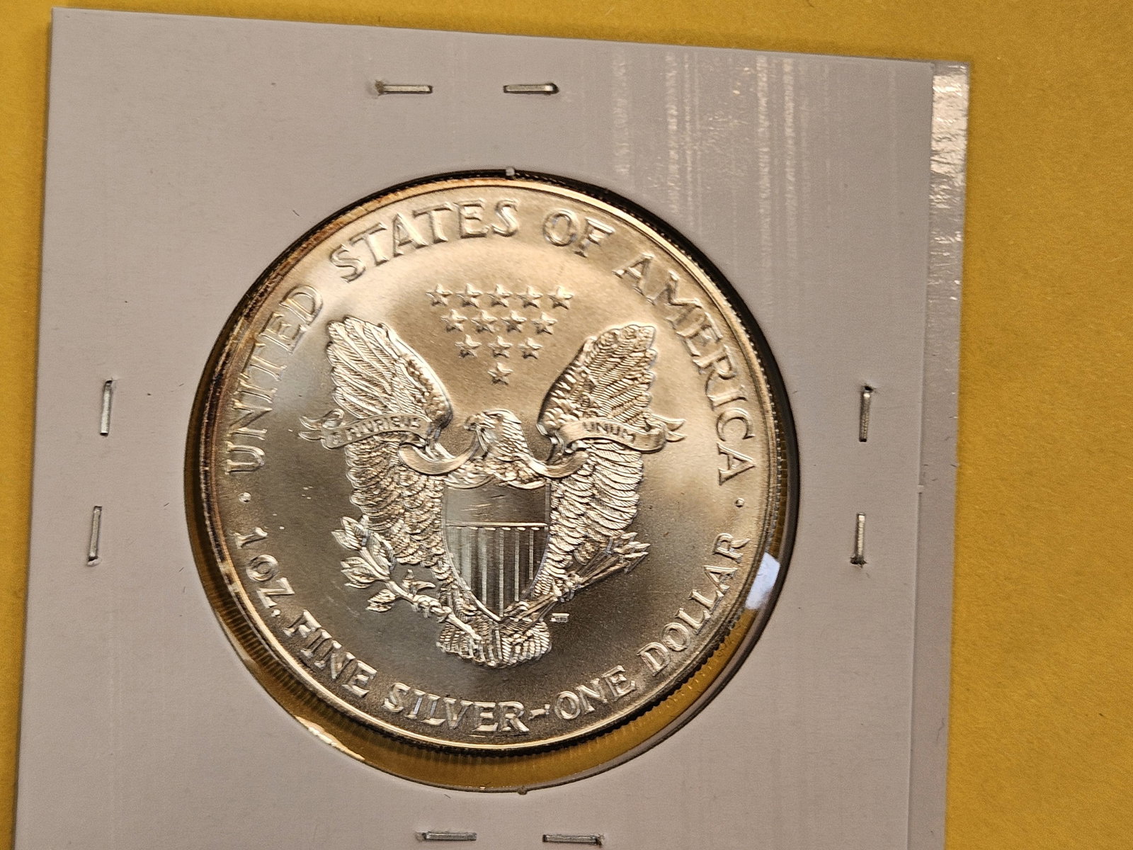 GEM Brilliant Uncirculated 2001 American Silver Eagle - 2