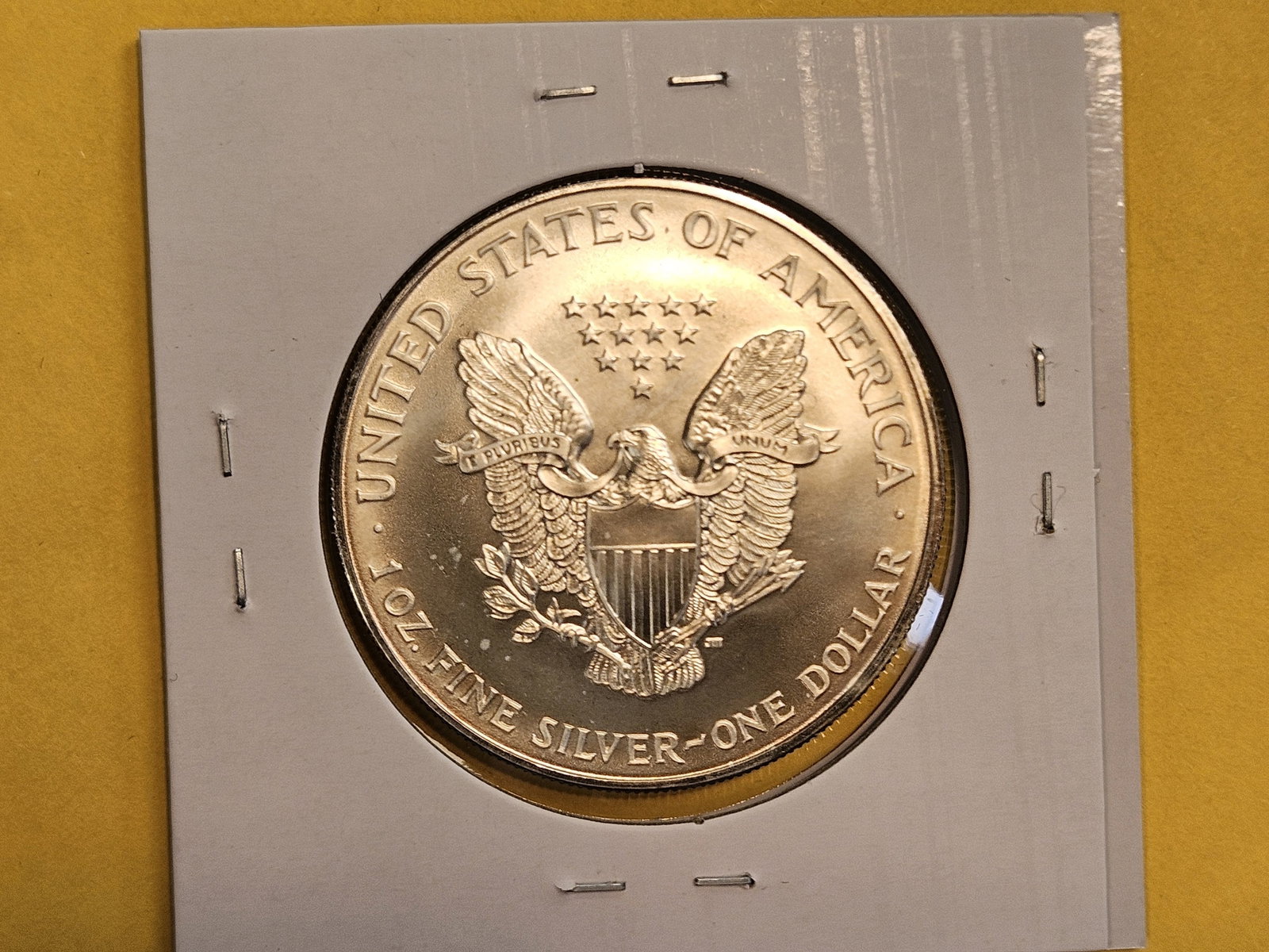 GEM Brilliant Uncirculated 1996 American Silver Eagle - 2