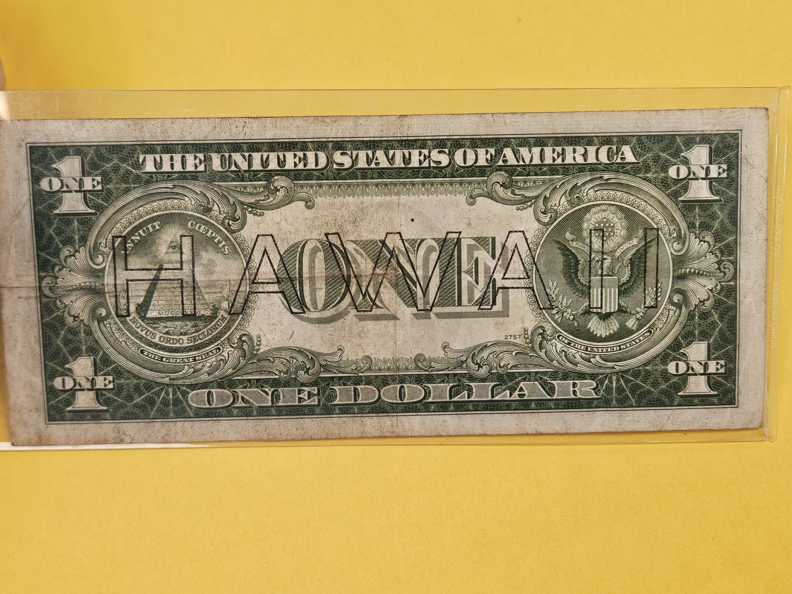 Series of 1935-A One Dollar Silver Certificate - 3