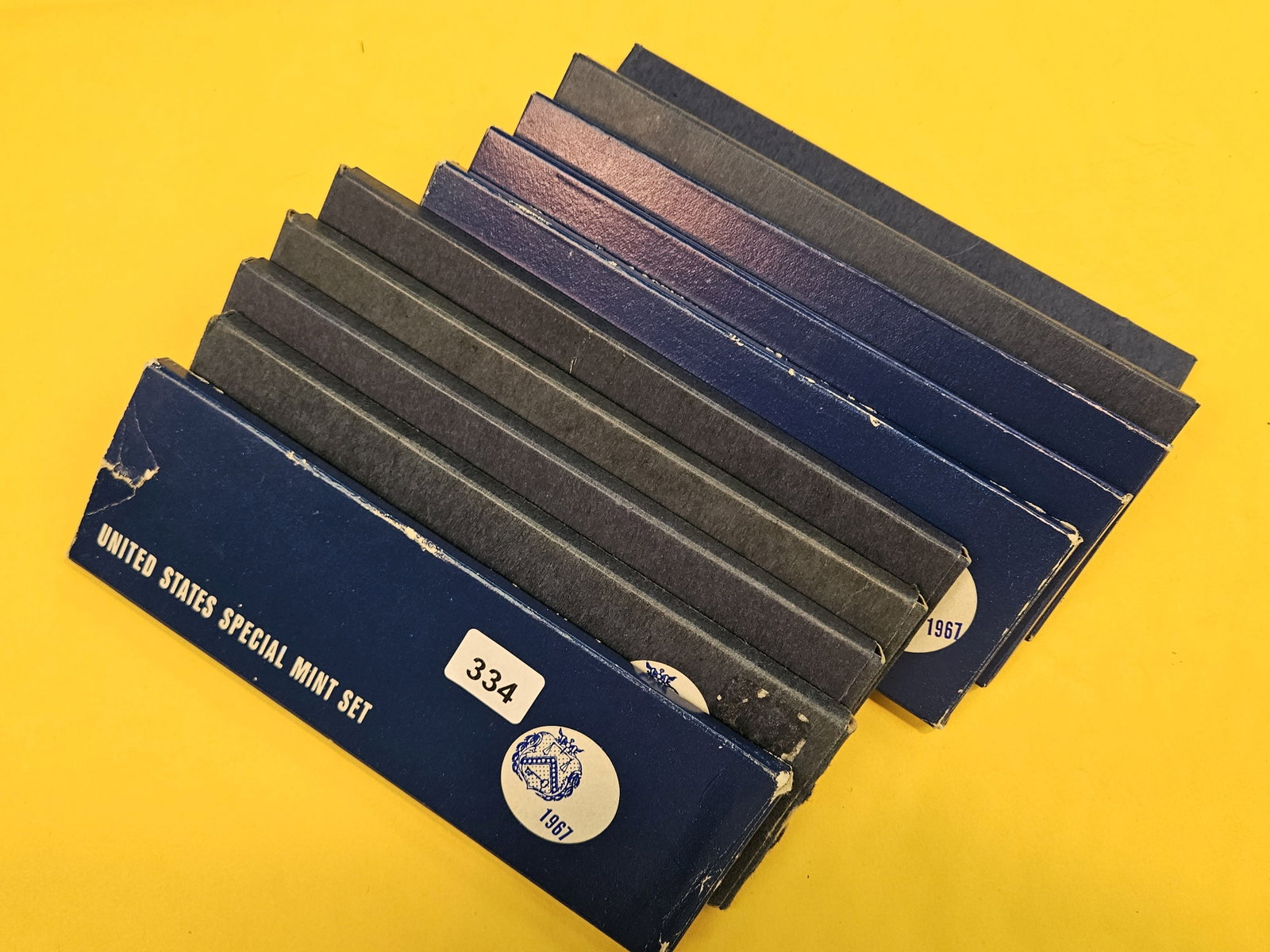 Ten US Special Mint Sets: All in original GSA Hard packs