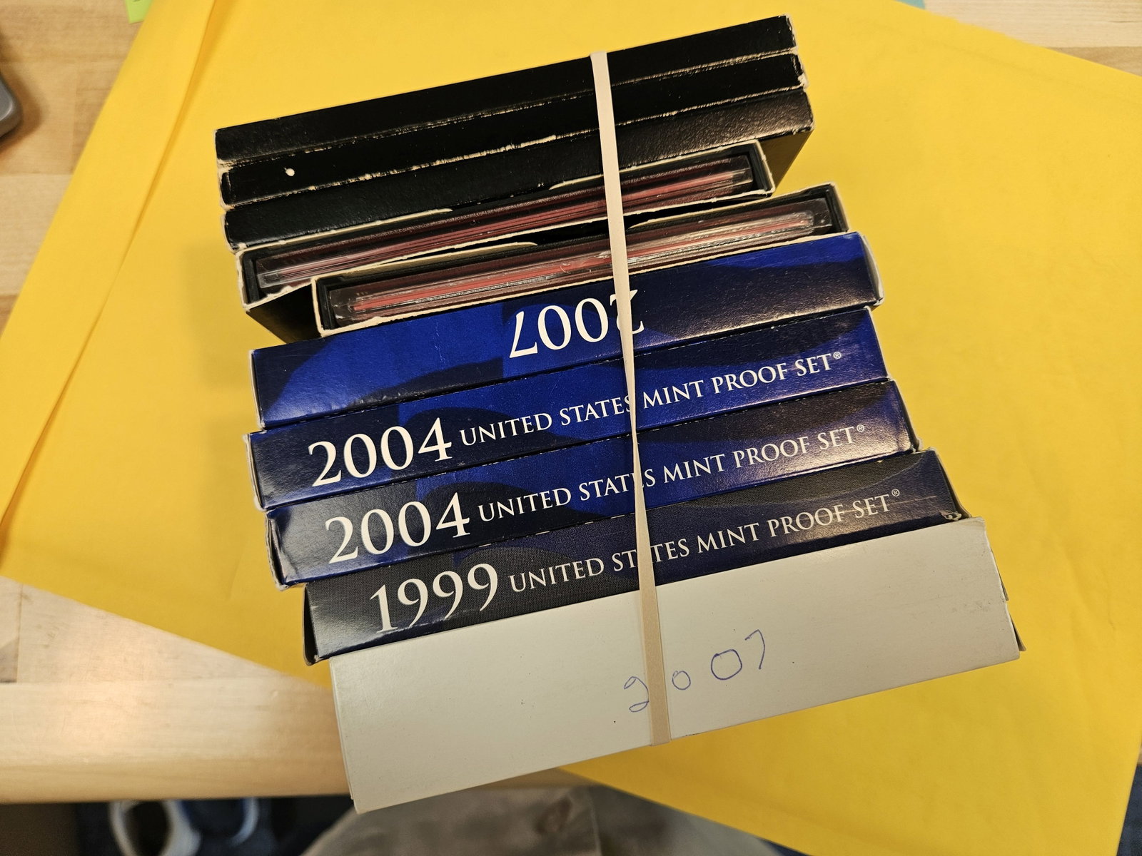 Ten mixed US Proof Sets - 2