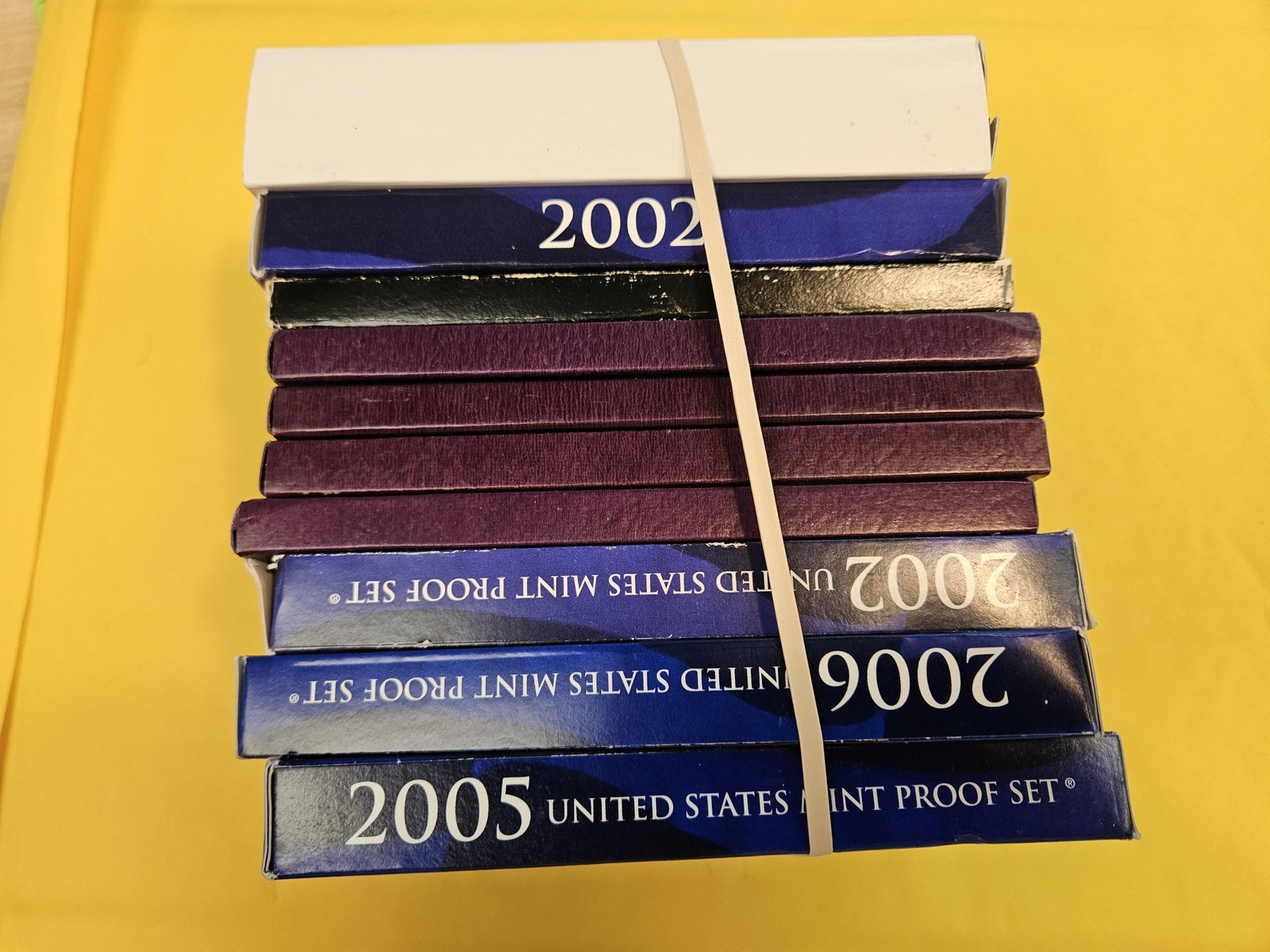 Ten mixed US Proof Sets - 2
