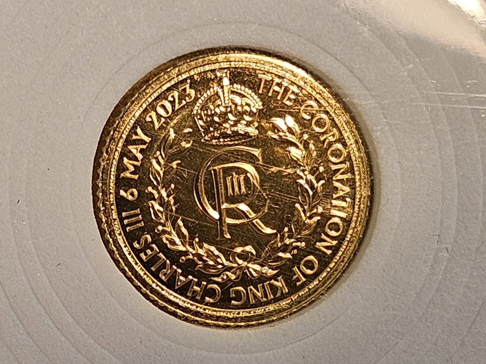 GOLD! GEM 2023 Great Britain 10 Pound Gold coin - 4