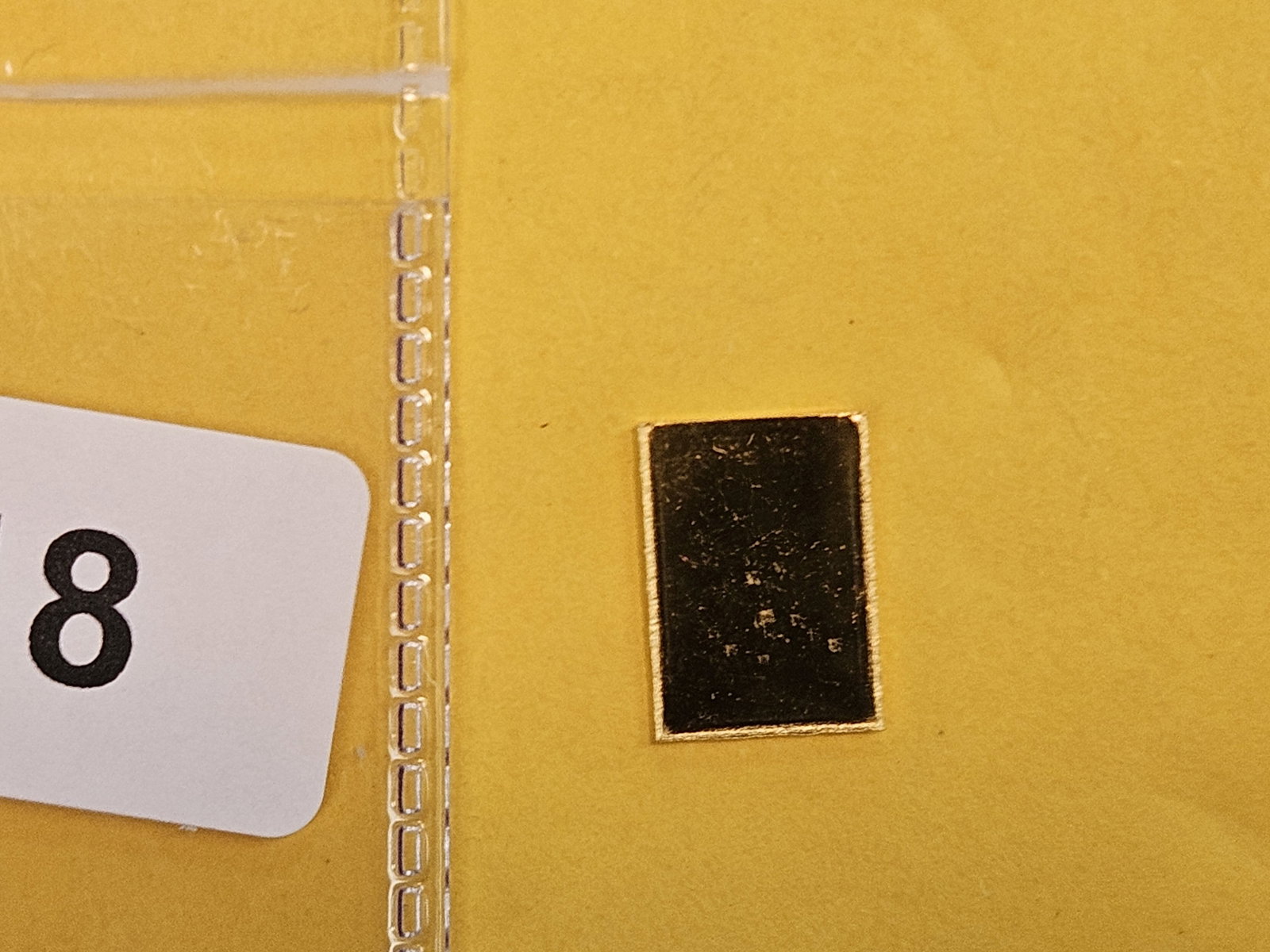 GOLD! Valcambi Suisse One Gram .9999 fine gold bar - 2