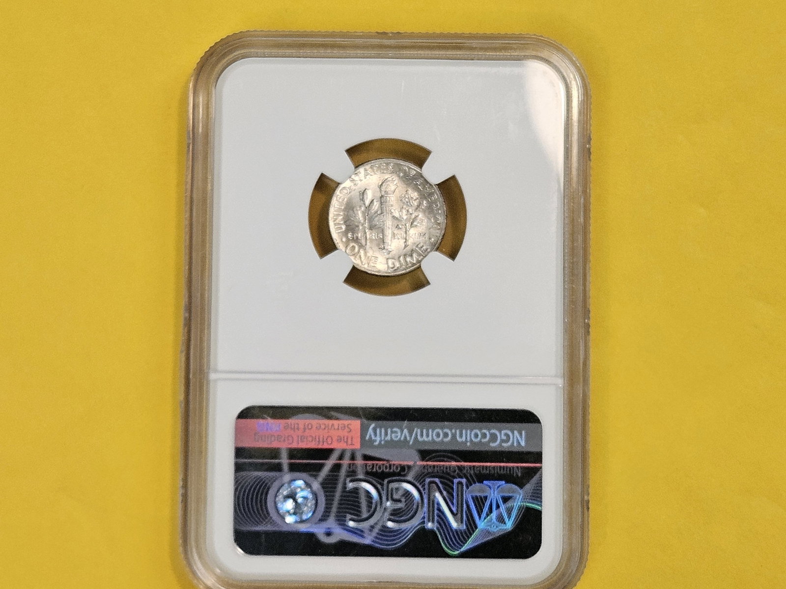 GEM! NGC 1953-D silver Roosevelt Dime in Mint State 65 FT - 3