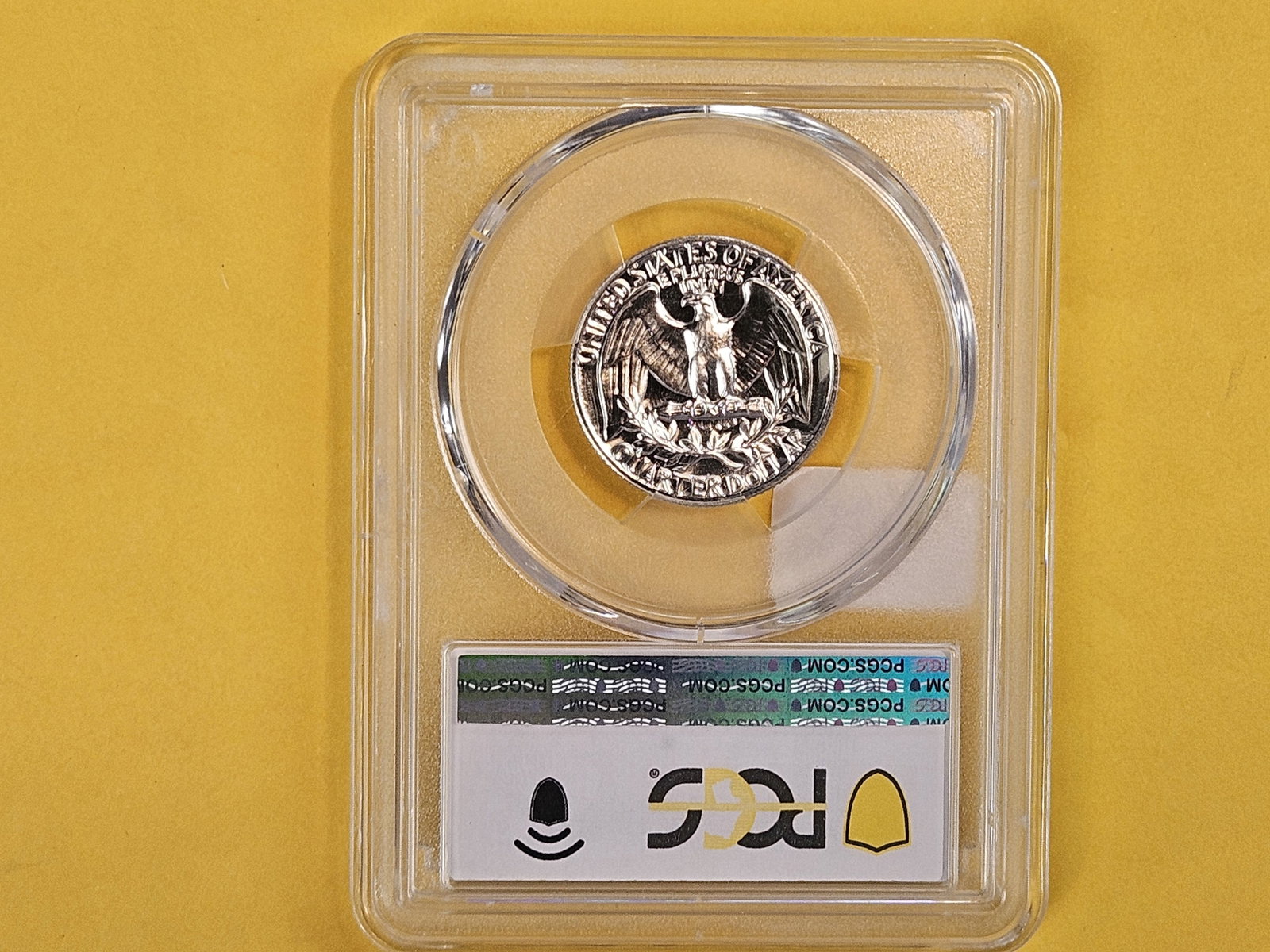 GEM! PCGS 1964 silver Washington Quarter in Proof 66 - 3
