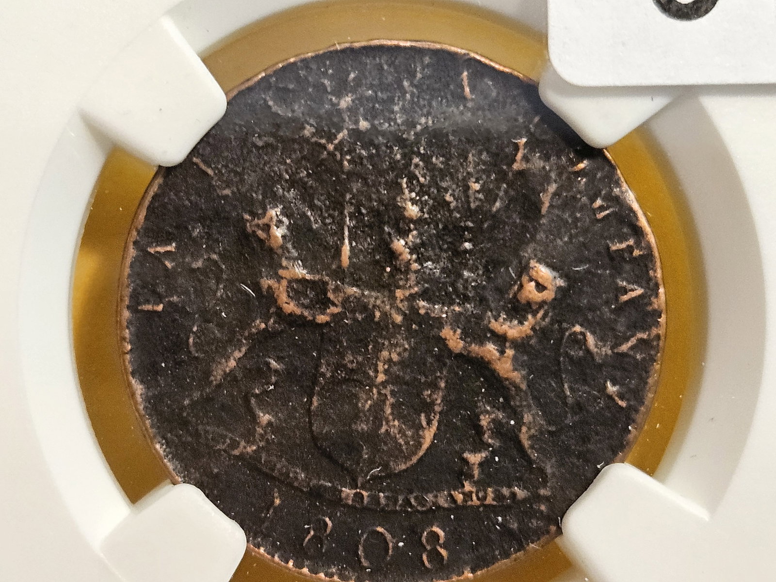 NGC 1808 East India Company 10 cash (1 of 4)