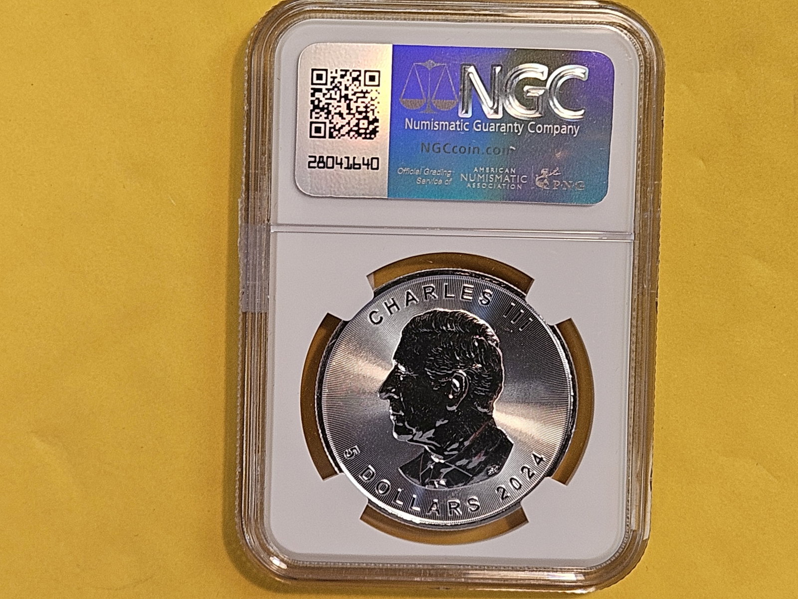 PERFECT! NGC 2024 Canada silver 5 dollars in Mint State 70 - 3