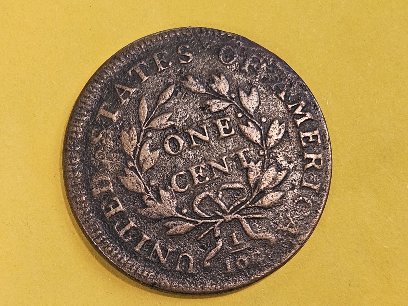 1798 Draped Bust Large Cent - 3