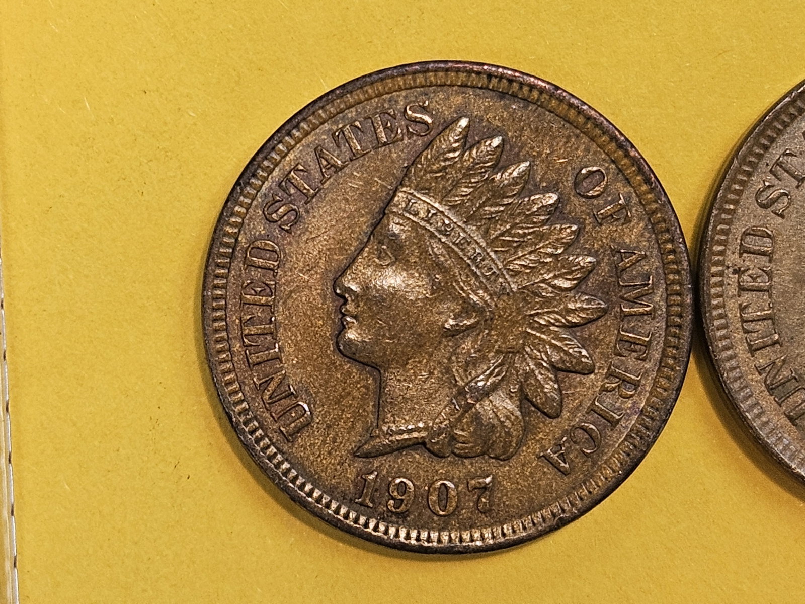 Two Very Choice Brown Uncirculated Indian Cents - 5