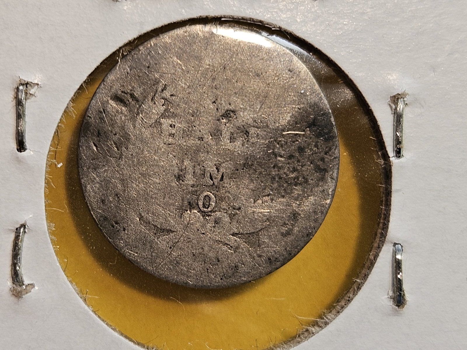 * Key Date * 1838-O Seated Liberty silver Half Dime - 3