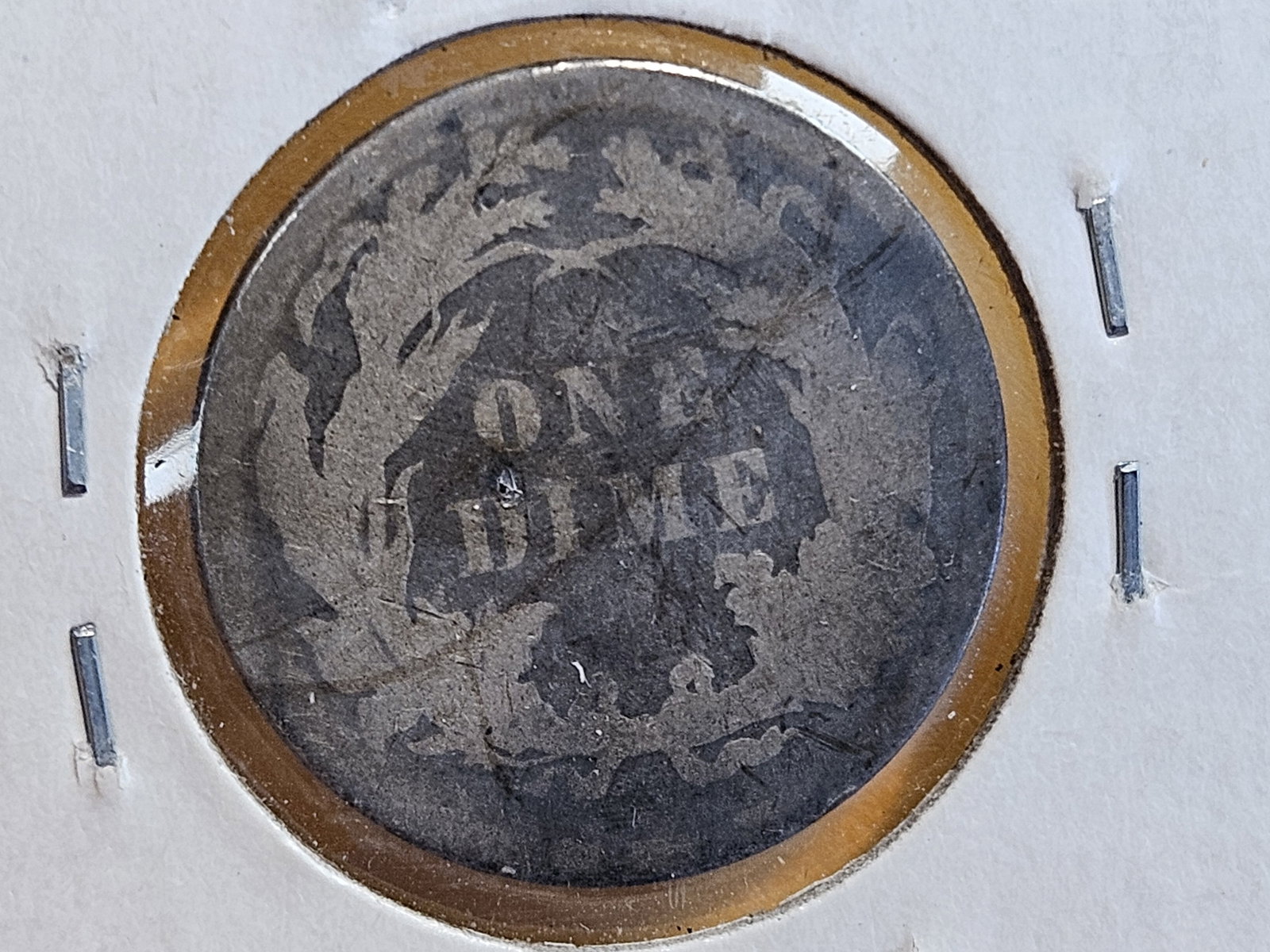 ** KEY DATE ** 1881 Seated Liberty silver Dime - 5