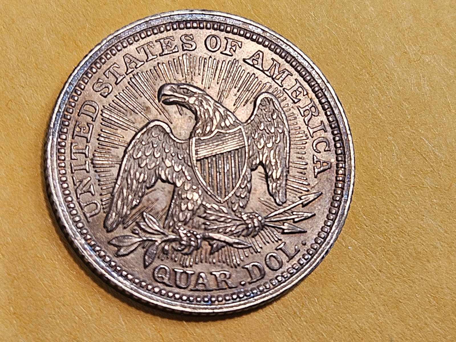** Choice Uncirculated 1853 With Arrows Seated Liberty Quarter - 13