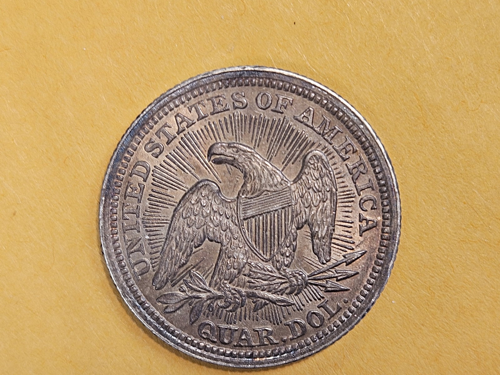 ** Choice Uncirculated 1853 With Arrows Seated Liberty Quarter - 15