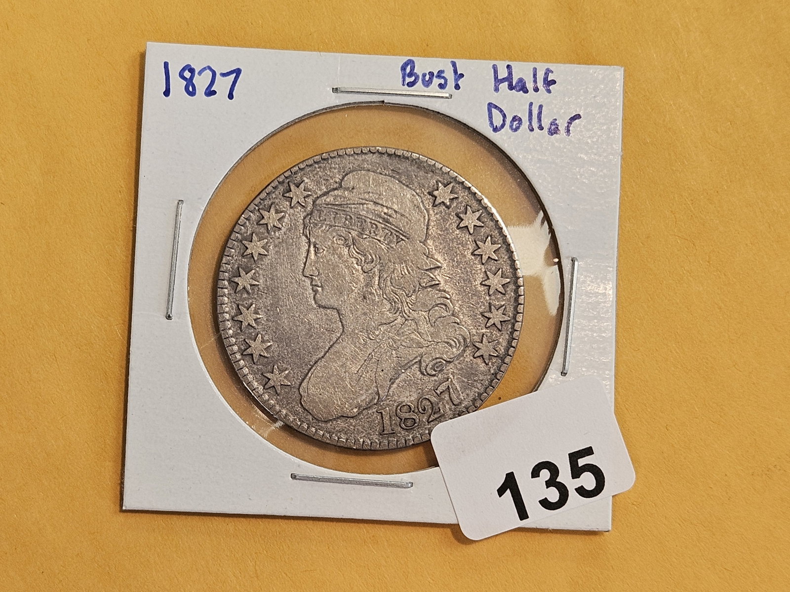 1827 Capped Bust Half Dollar - 2
