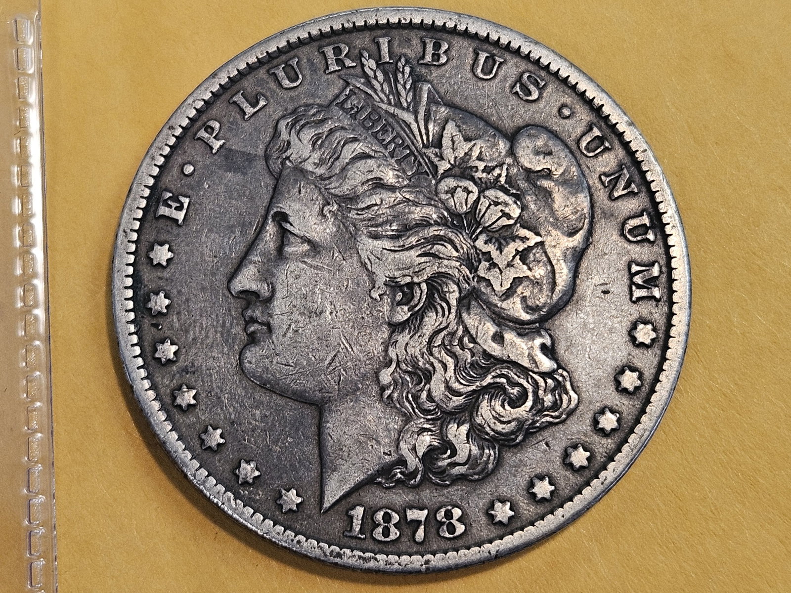 ** KEY DATE ** 1878-CC Morgan Dollar in Extra Fine: KEY DATE! CARSON CITY