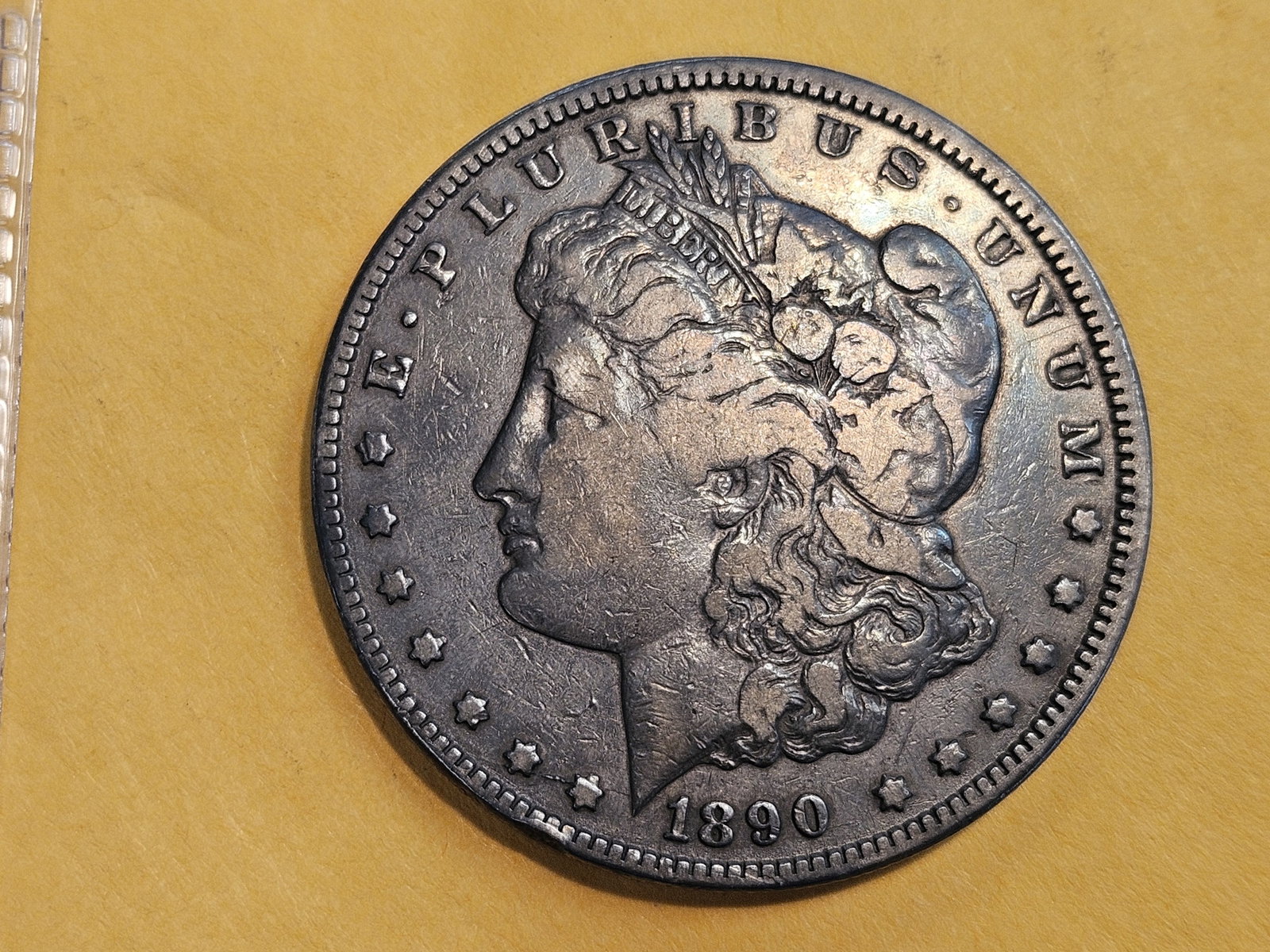 ** KEY DATE ** 1890-CC Morgan Dollar in Very Fine: KEY DATE! CARSON CITY