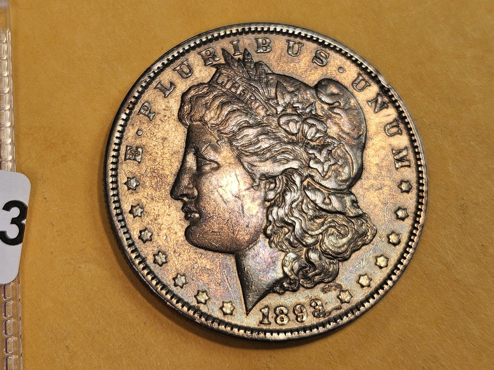 ** KEY DATE ** 1893 Morgan Dollar in Extra Fine - details: Tough Key date!