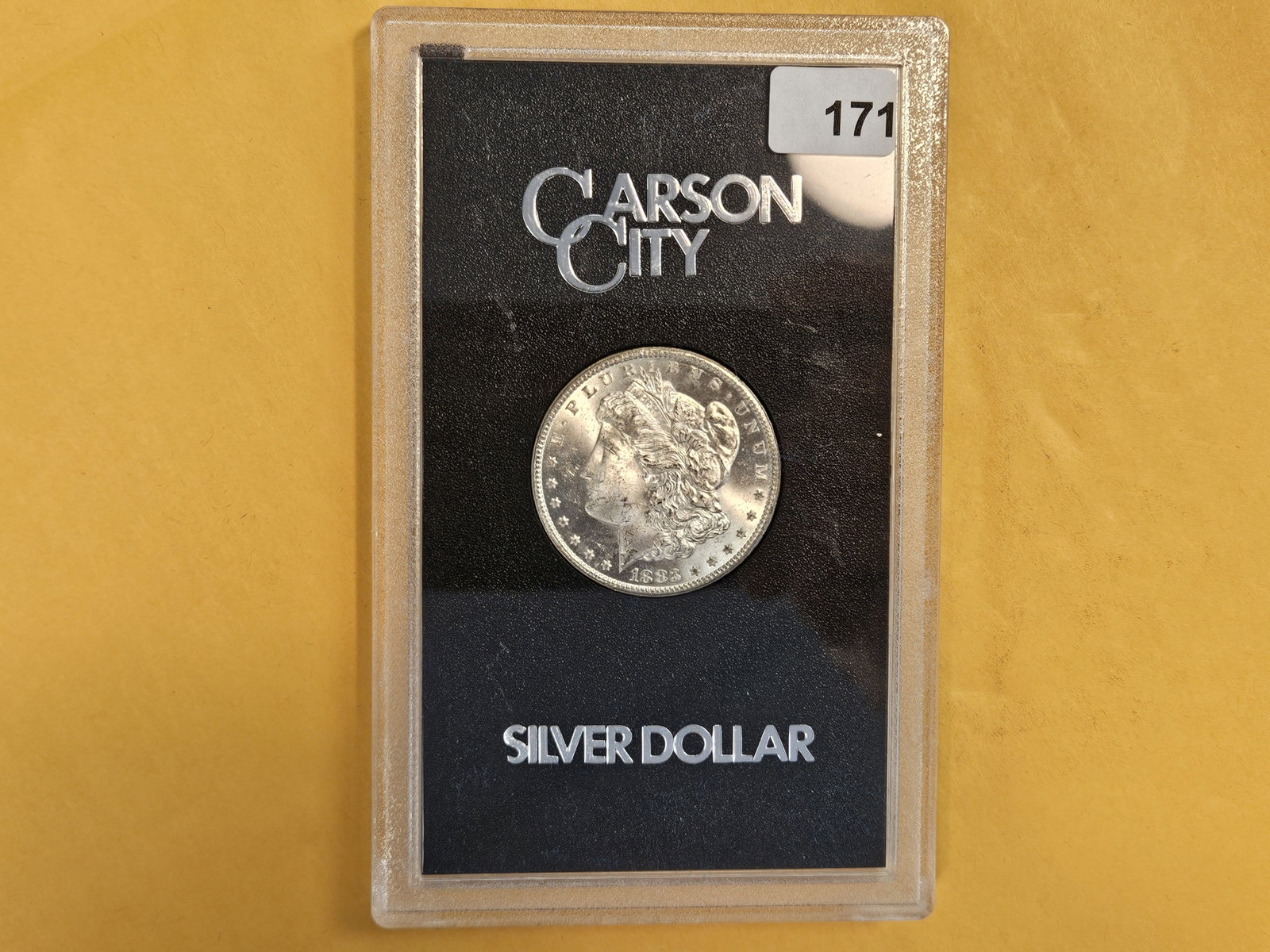 ** KEY DATE ** GSA 1883-CC Morgan Dollar in Very Choice Brilliant Uncirculated - 2
