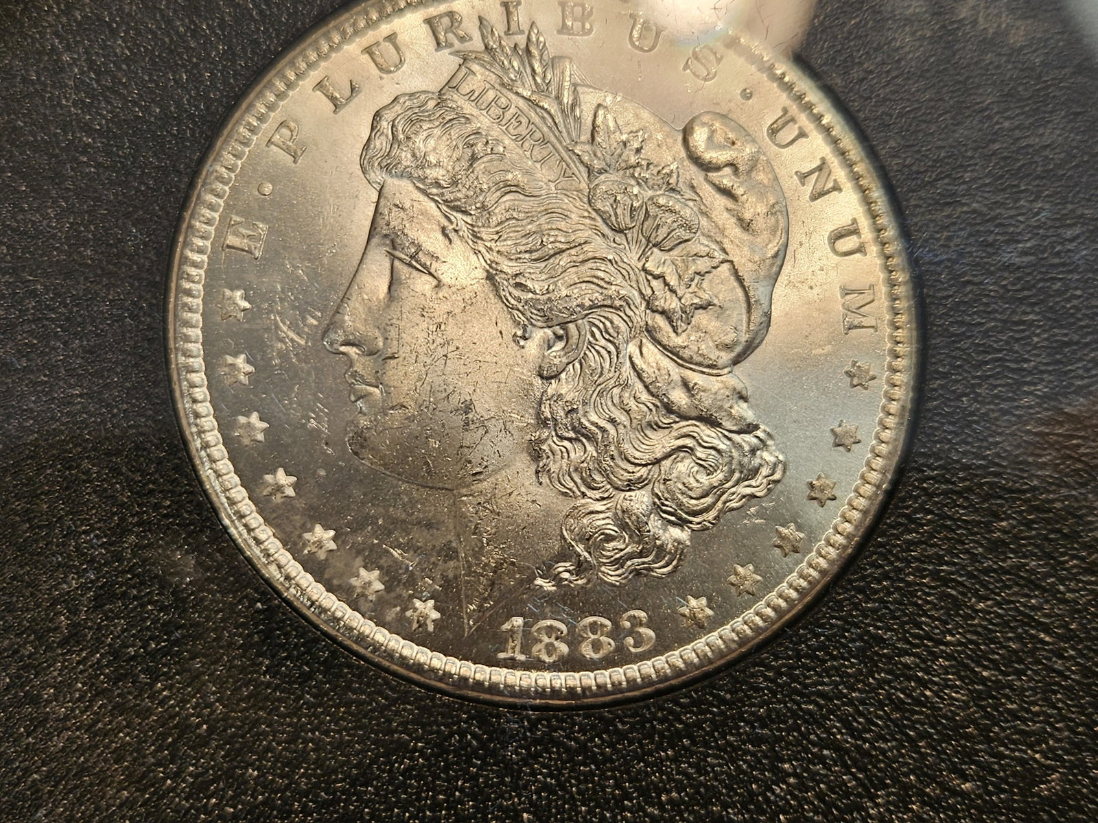 ** KEY DATE ** GSA 1883-CC Morgan Dollar in Very Choice Brilliant Uncirculated - 4