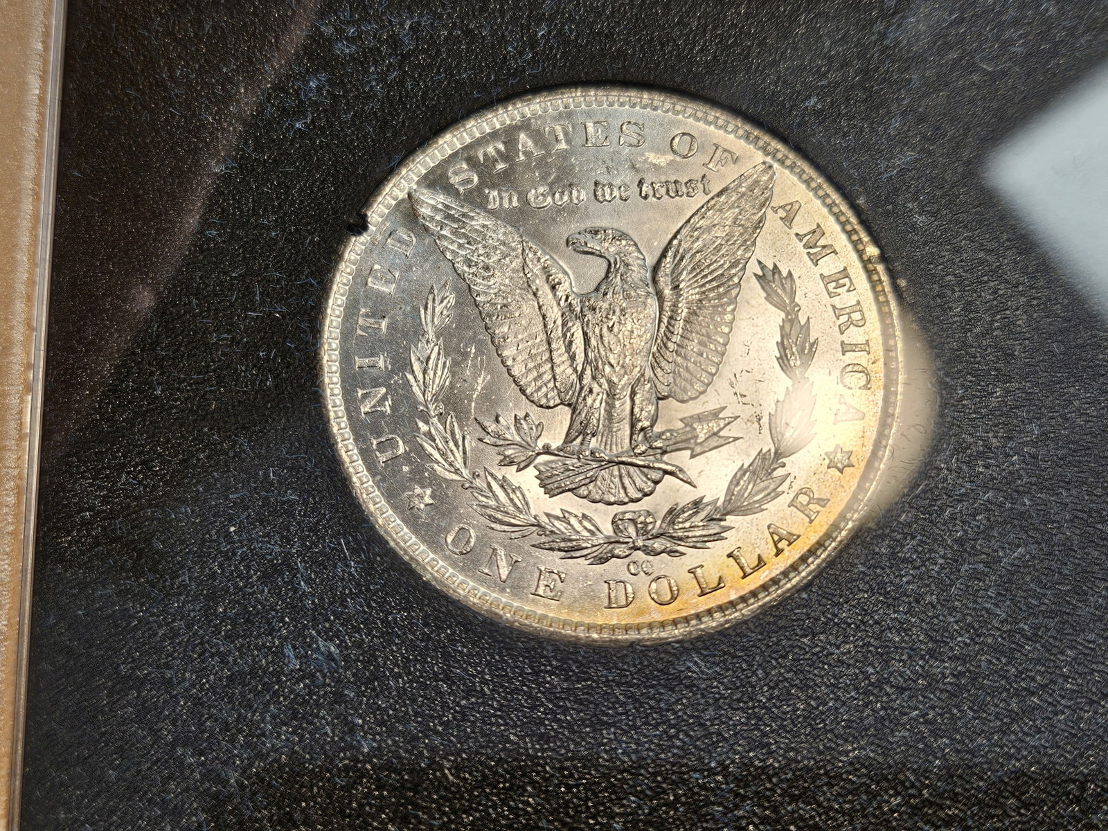 ** KEY DATE ** GSA 1883-CC Morgan Dollar in Very Choice Brilliant Uncirculated - 9