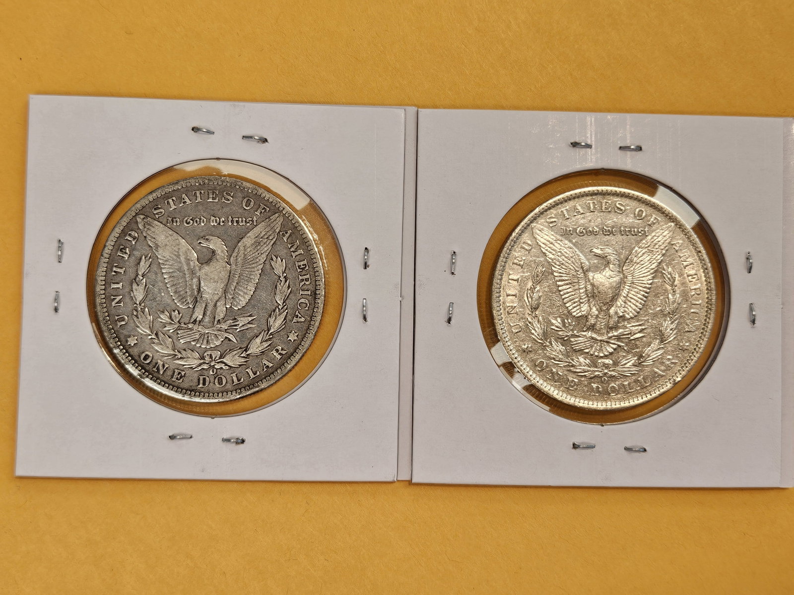 Two Better Date Morgan silver Dollars - 2