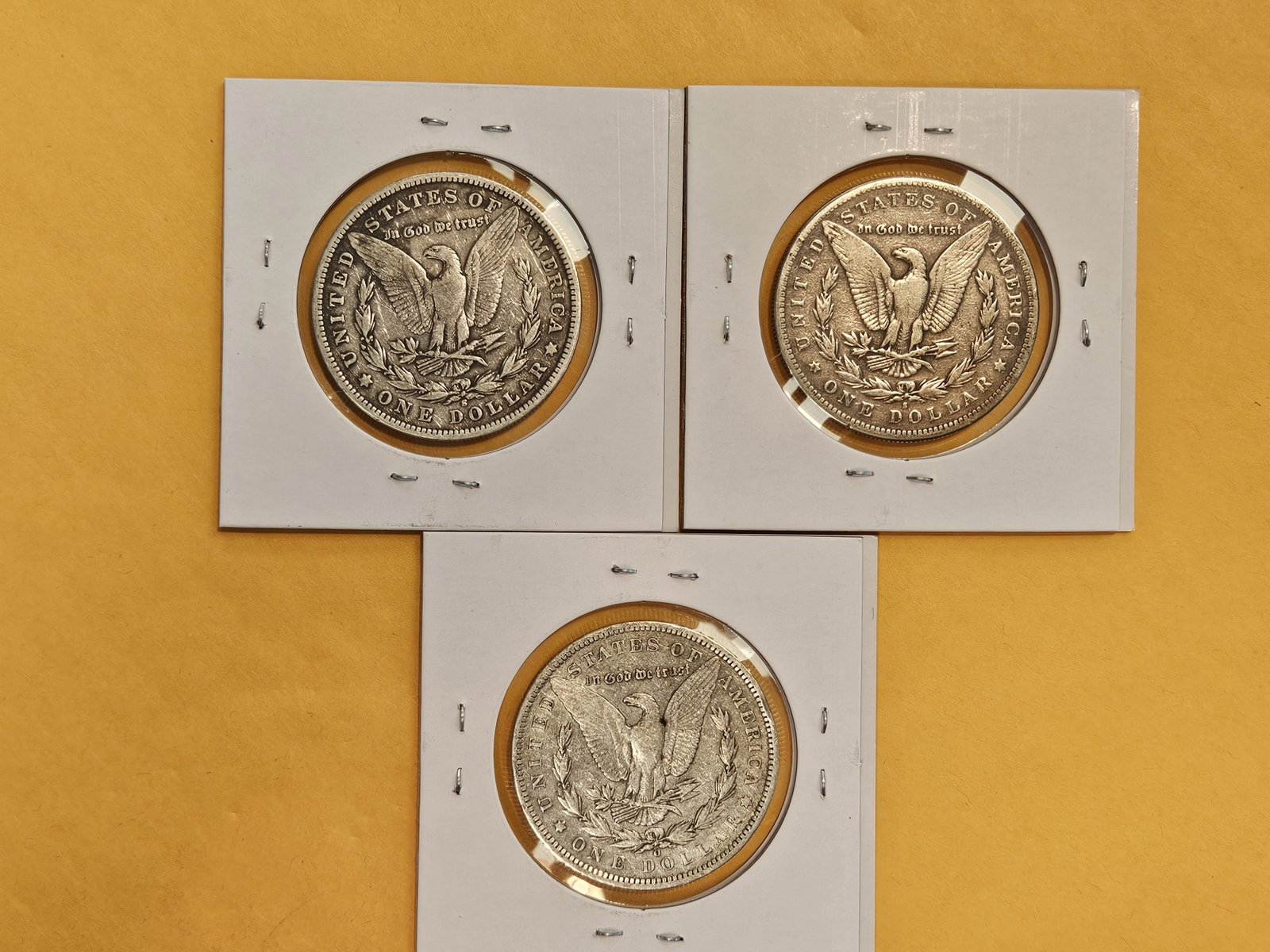 Three Better Date Morgan Silver Dollars - 3