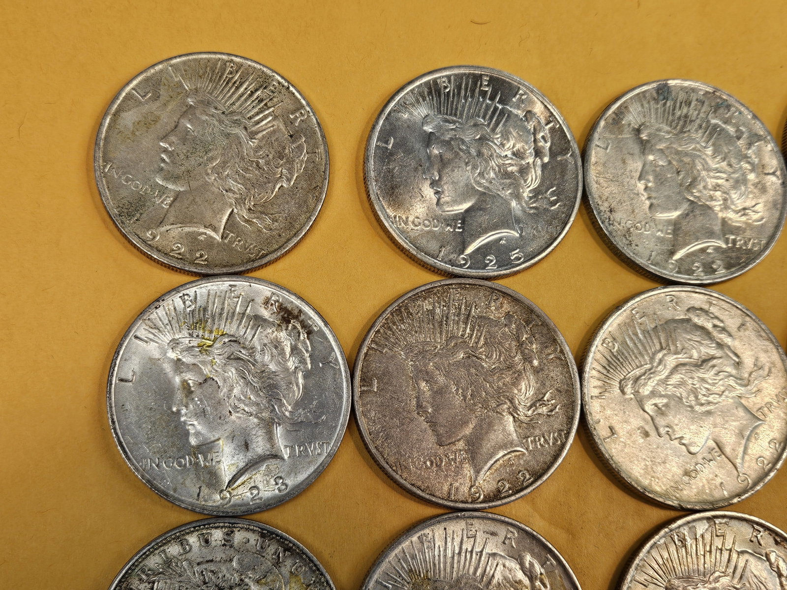 ** FULL ROLL ** Twenty Silver Dollars - 2