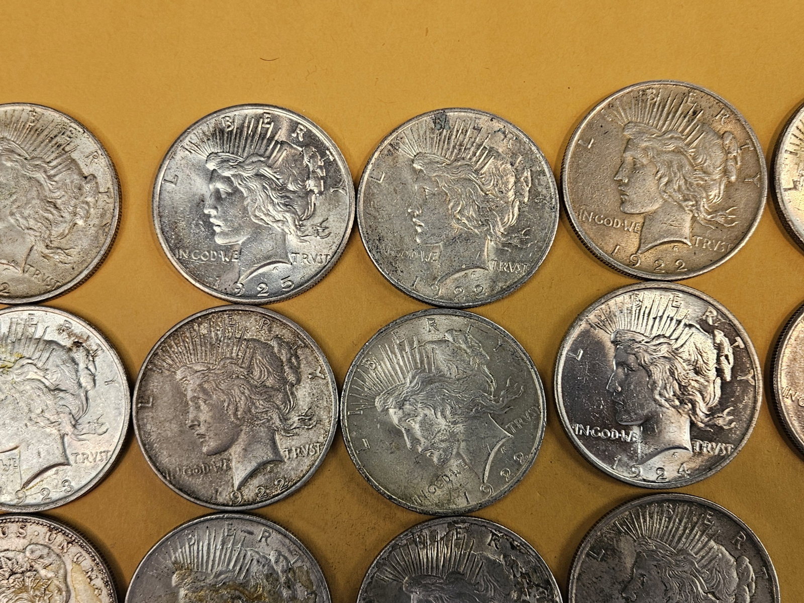 ** FULL ROLL ** Twenty Silver Dollars - 3
