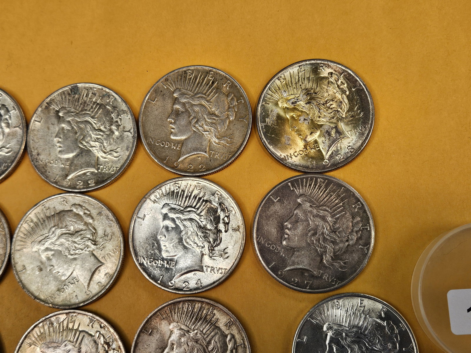 ** FULL ROLL ** Twenty Silver Dollars - 4