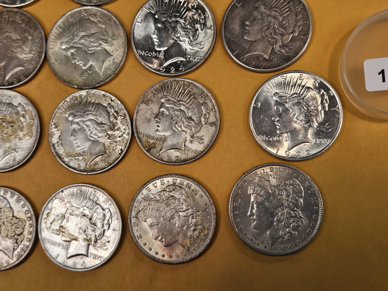 ** FULL ROLL ** Twenty Silver Dollars - 7