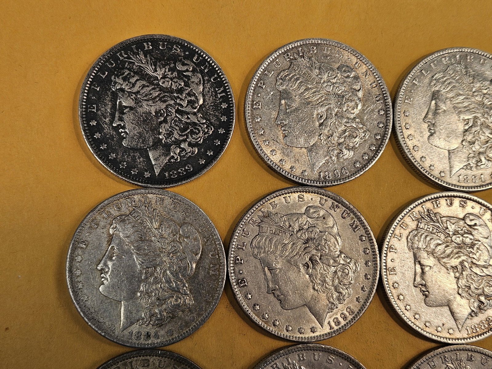 ** FULL ROLL ** Twenty Morgan Silver Dollars - 2