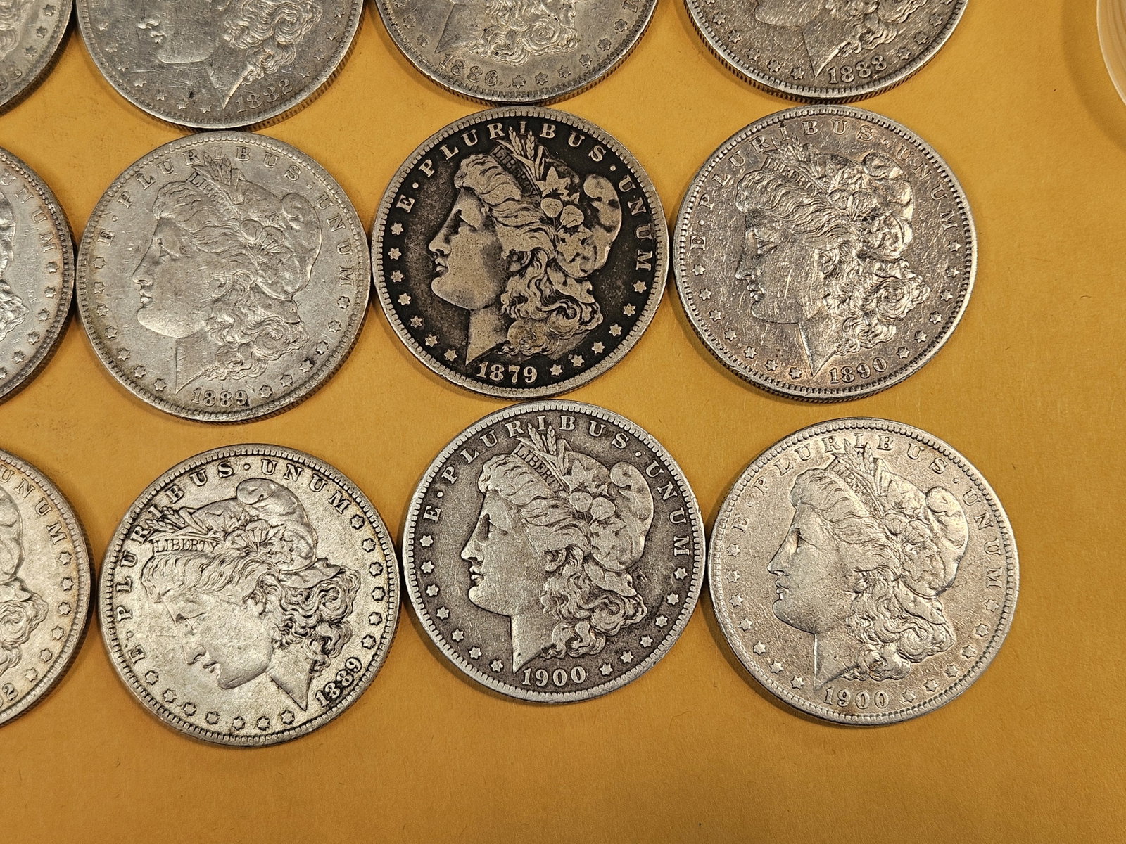 ** FULL ROLL ** Twenty Morgan Silver Dollars - 5