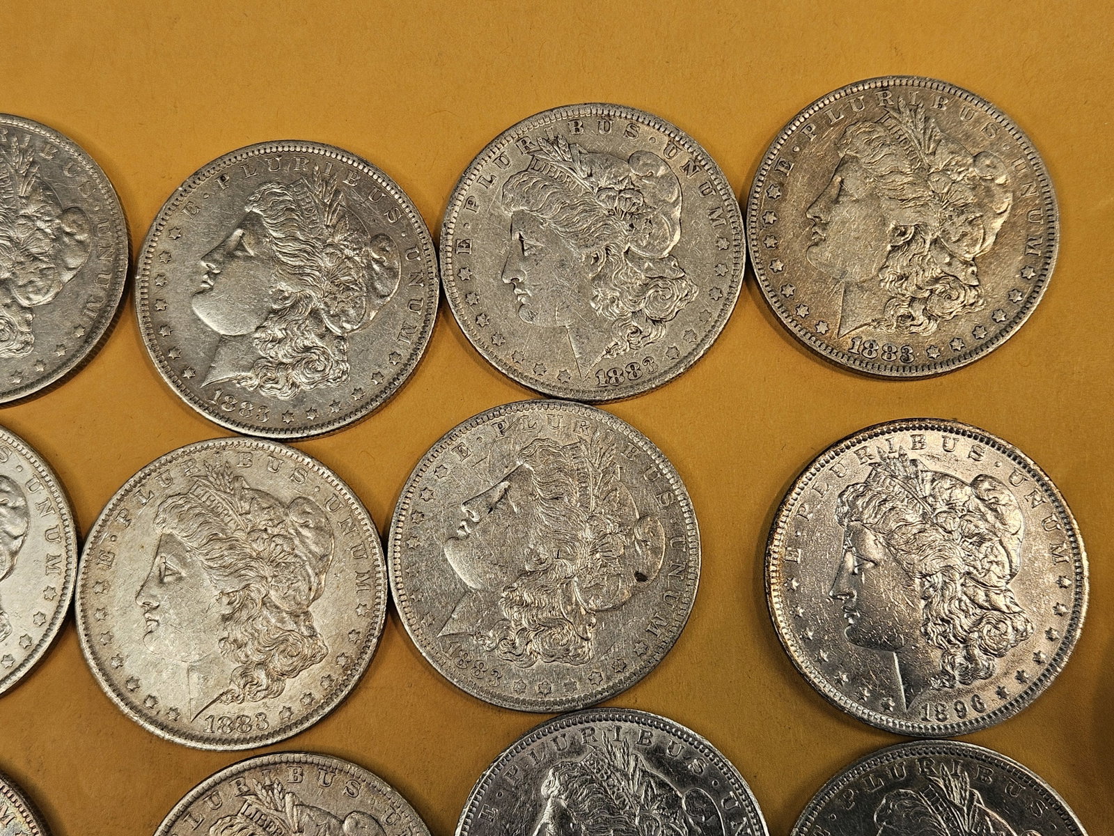 ** FULL ROLL ** Twenty Morgan Silver Dollars - 3