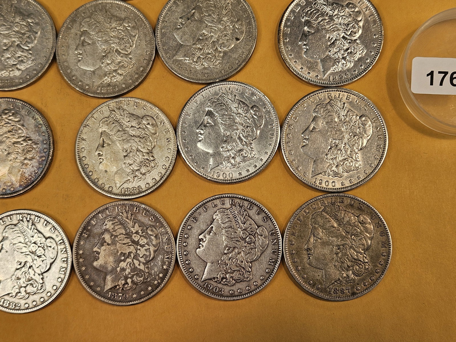 ** FULL ROLL ** Twenty Morgan Silver Dollars - 5